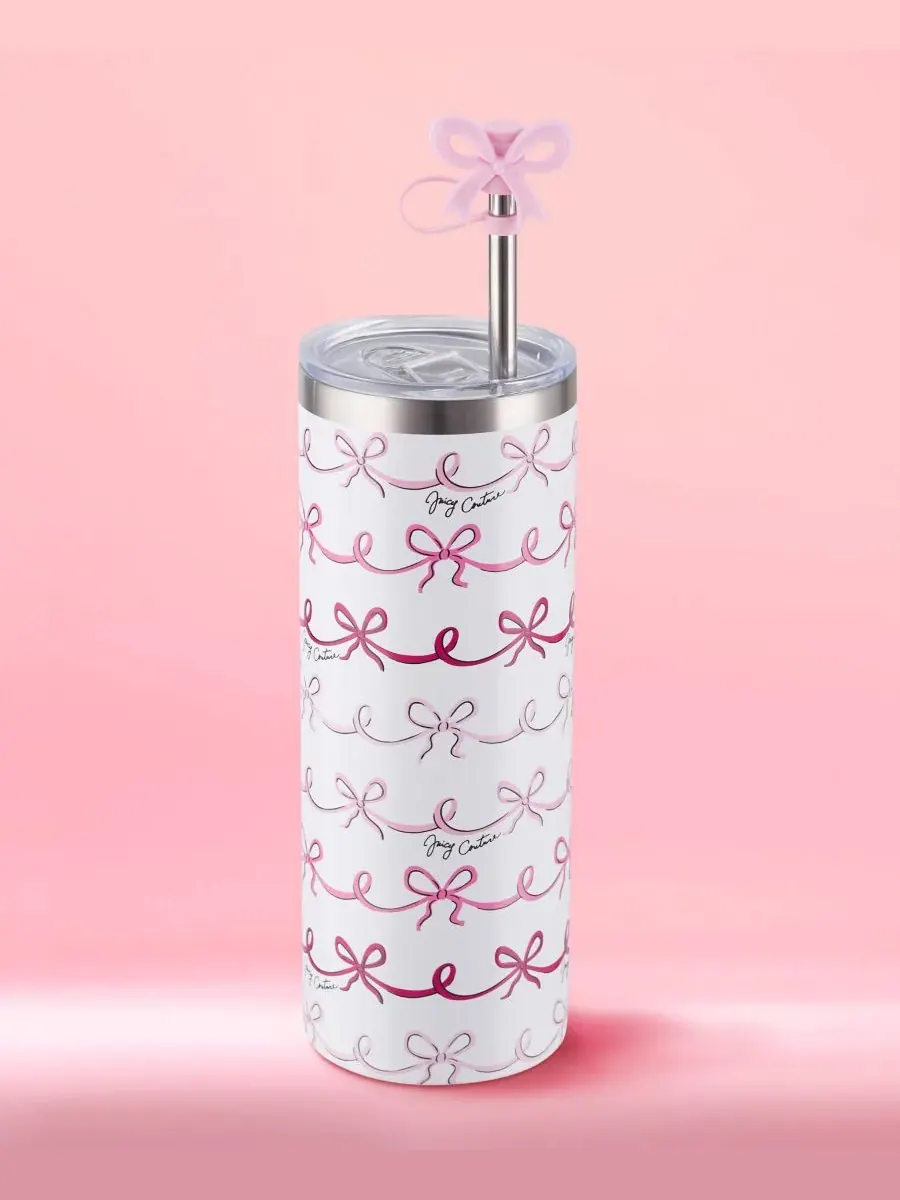 Термокружка для воды Insulated Glam Slip объемом 0,7 л Juicy Couture — изображение 7 из 7, розовый