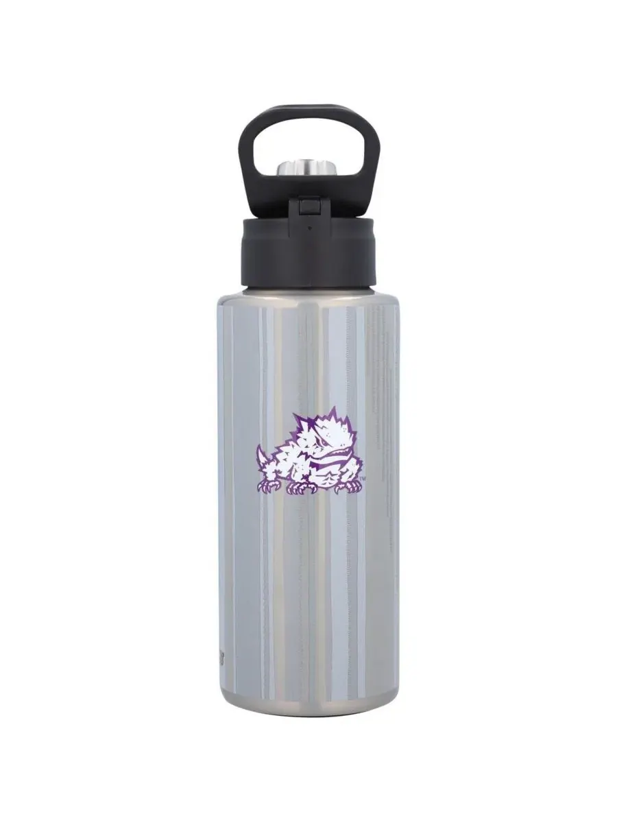 Бутылка для воды TCU Horned Frogs объемом 907 г с широким горлышком Tervis Tumbler — изображение 2 из 2, фиолетовый