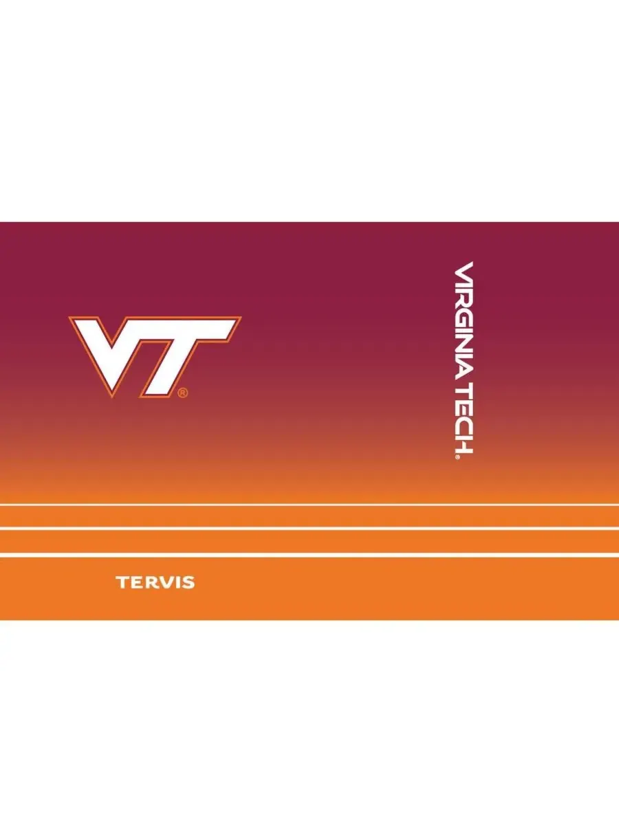 Термокружка 30 унций с принтом Hype Stripes, Virginia Tech Hokies Tervis Tumbler — изображение 2 из 2, нет цвета