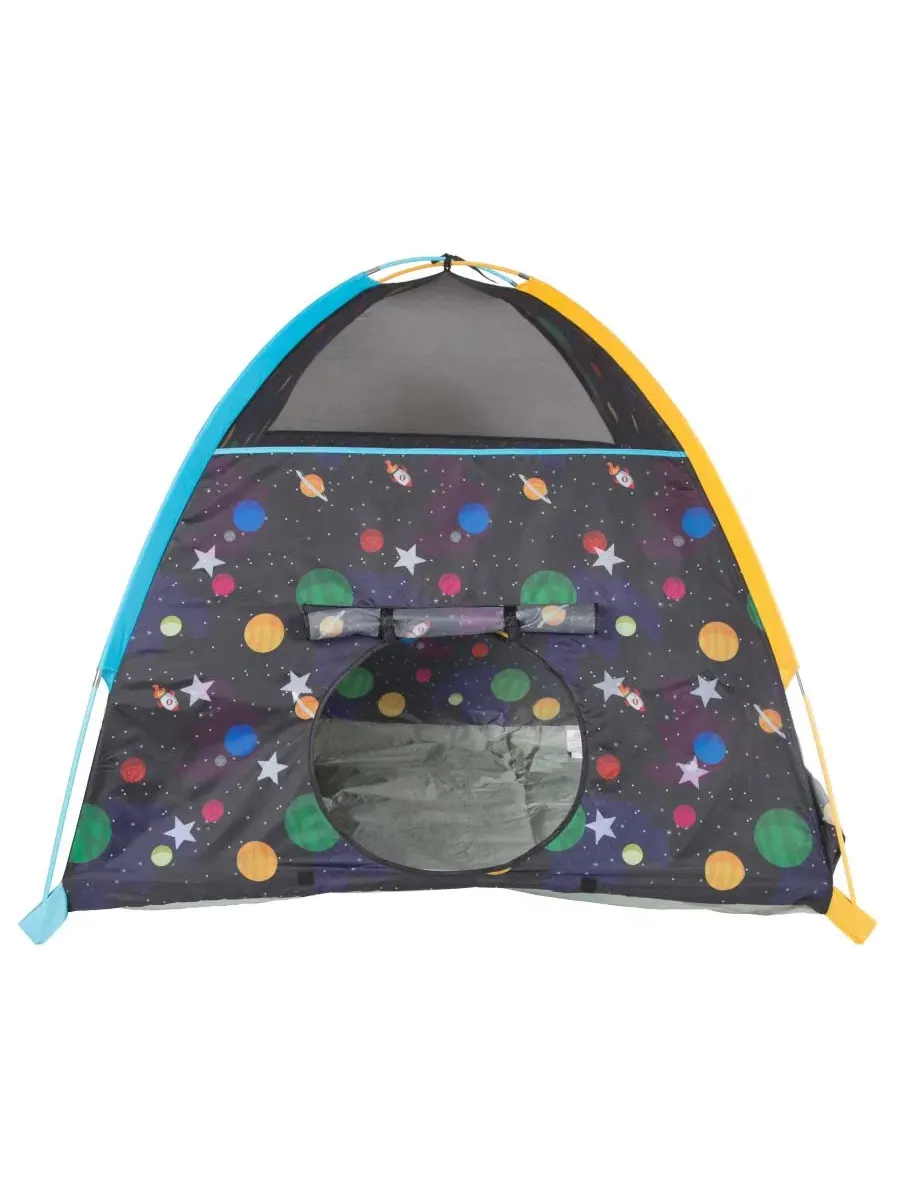Светящаяся в темноте купольная палатка «Галактика» Pacific Play Tents — изображение 12 из 12, черный