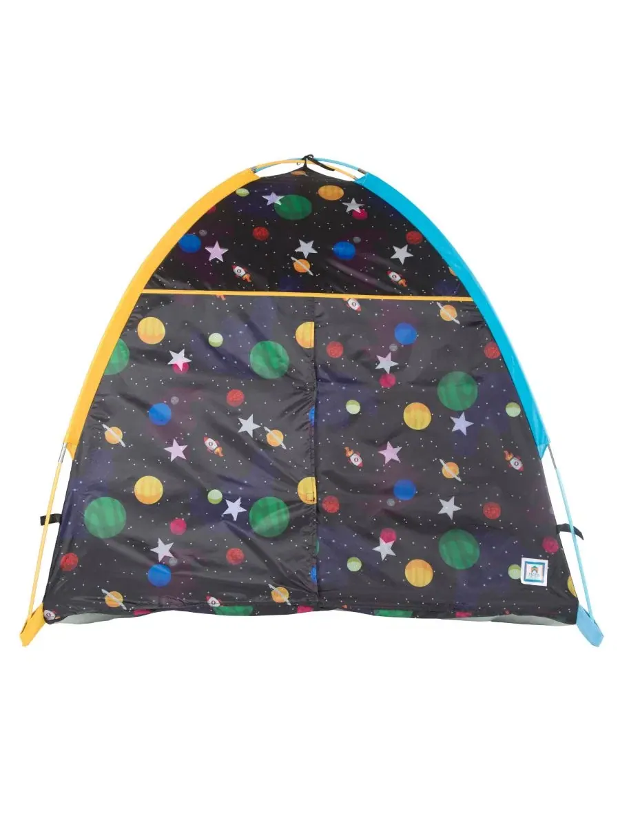 Светящаяся в темноте купольная палатка «Галактика» Pacific Play Tents — изображение 10 из 12, черный