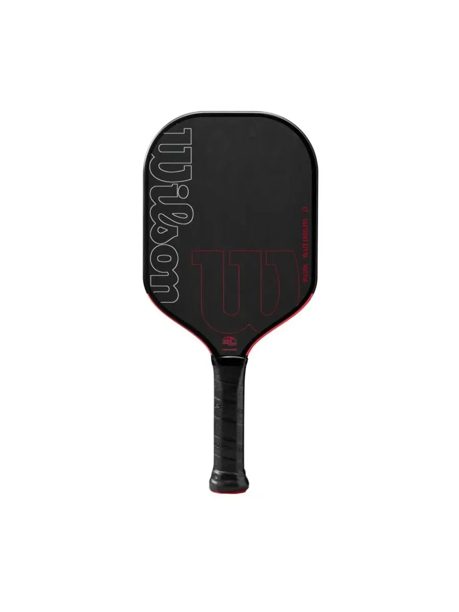 Ракетка для пиклбола Blaze Edgeless 13 - черно-красная / 11 см / 217 г Wilson