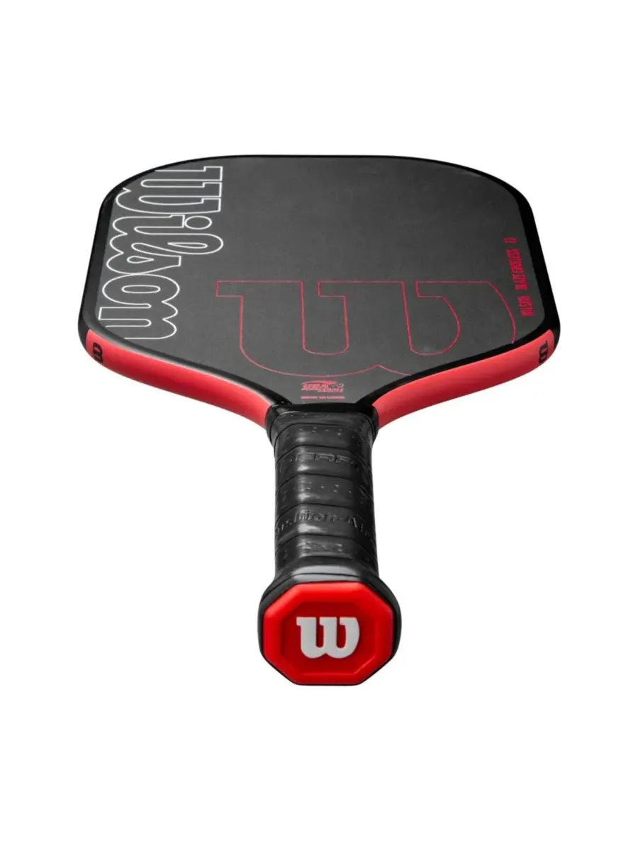Ракетка для пиклбола Blaze Edgeless 13 - черно-красная / 11 см / 217 г Wilson — изображение 3 из 3, черный/красный