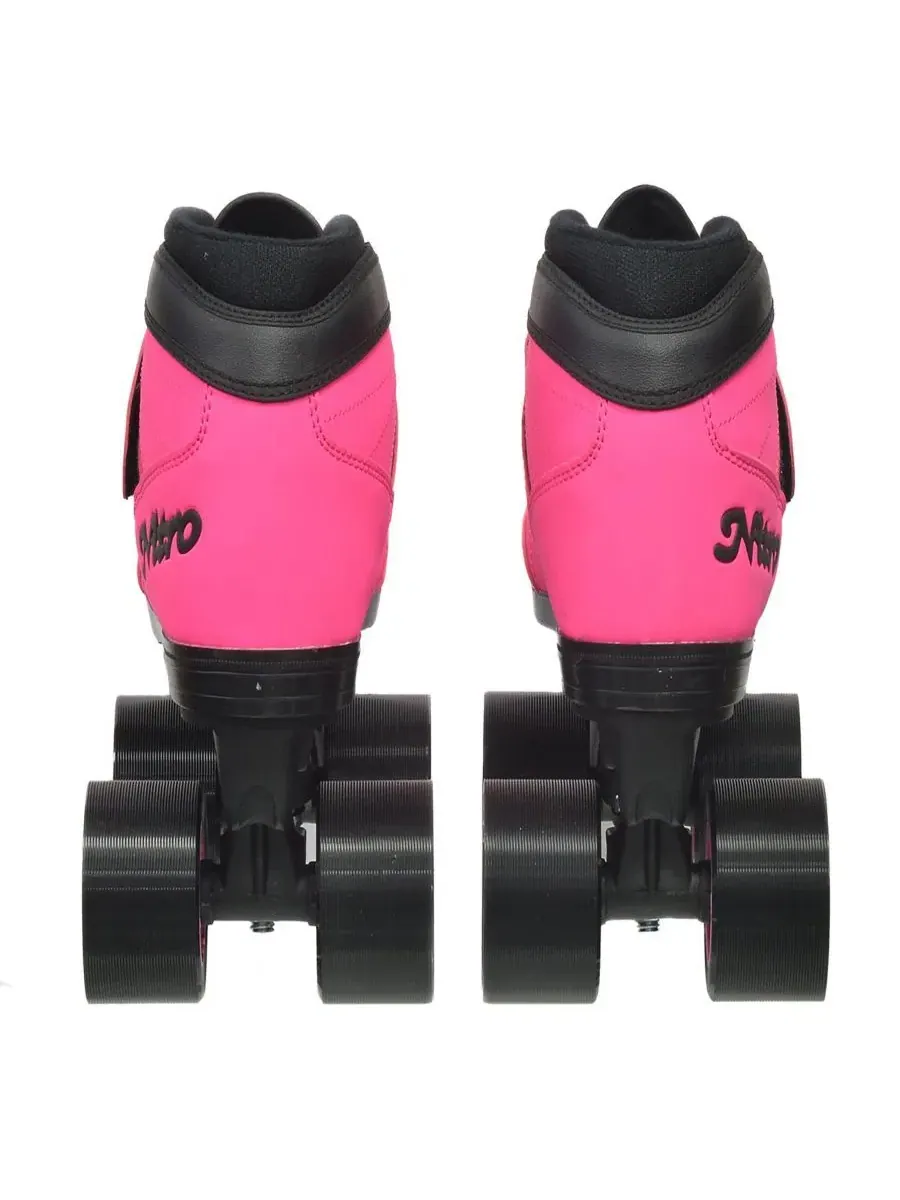 Коньки Epic Nitro Turbo Pink Quad Speed Skates Epic Skates — изображение 3 из 5, розовый
