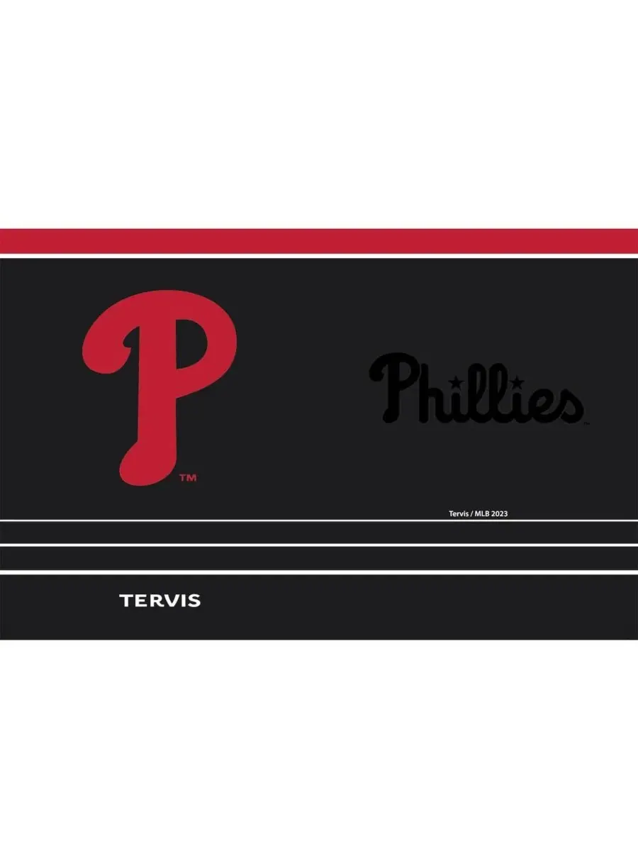 Термокружка с крышкой и трубочкой, 0,89 л, с принтом Philadelphia Phillies Night Game Tervis Tumbler — изображение 2 из 2