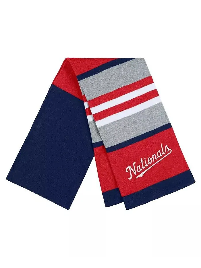 Женский комплект перчаток и шарфа Washington Nationals Stripe WEAR by Erin Andrews — изображение 2 из 3