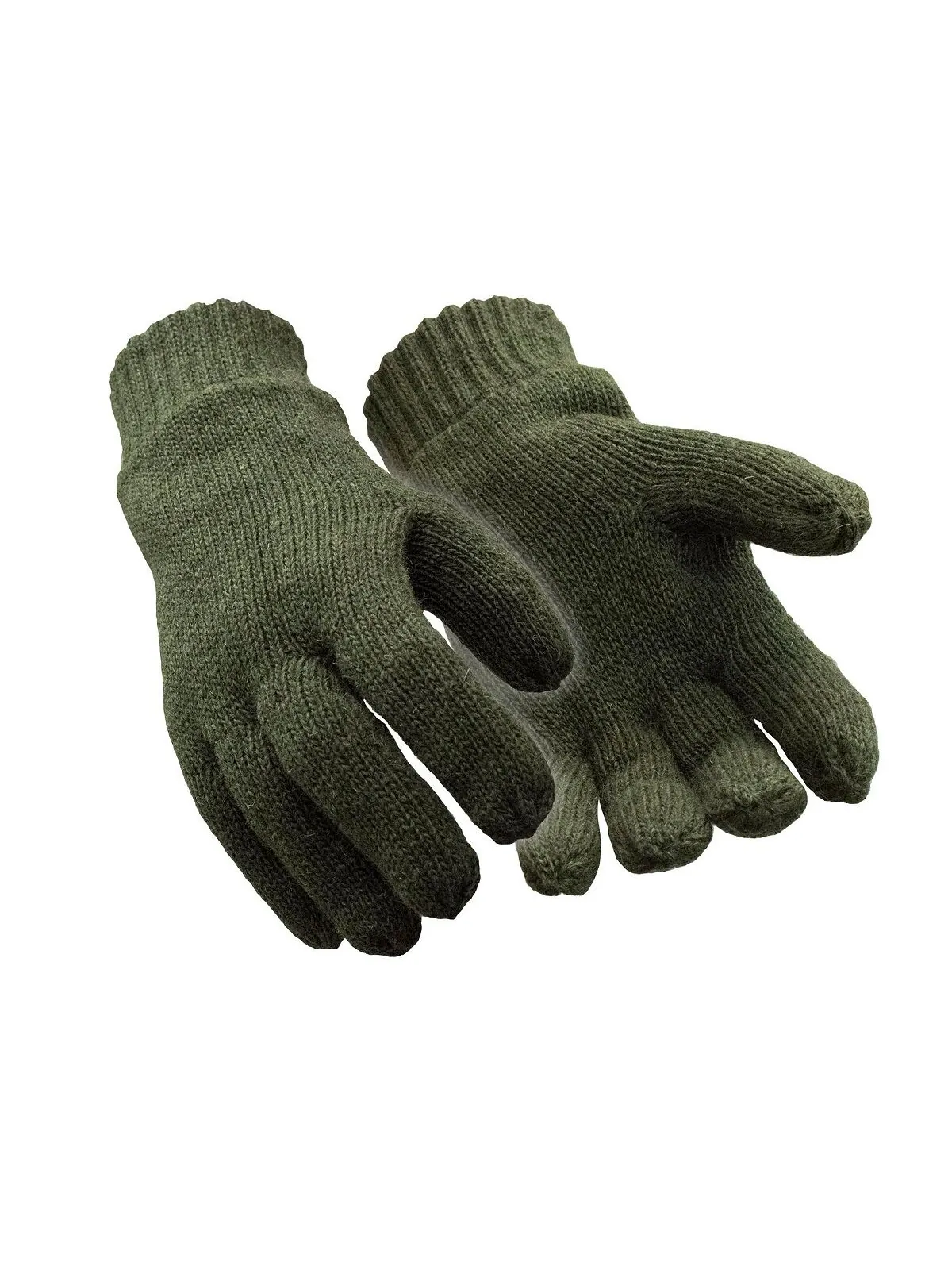 Теплые утепленные шерстяные перчатки на флисовой подкладке RefrigiWear