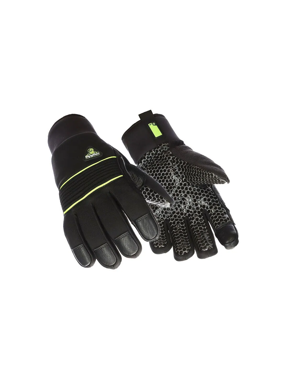 Изолированные перчатки Extreme Ultra Grip с сенсорным экраном на указательном пальце RefrigiWear