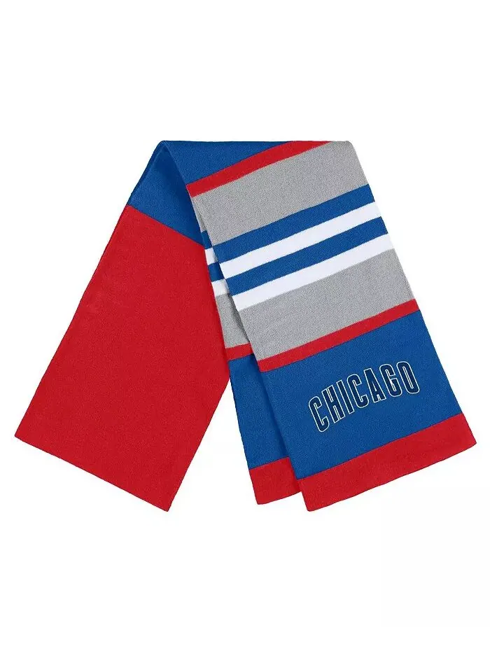 Женский комплект перчаток и шарфа Chicago Cubs Stripe WEAR by Erin Andrews — изображение 3 из 3