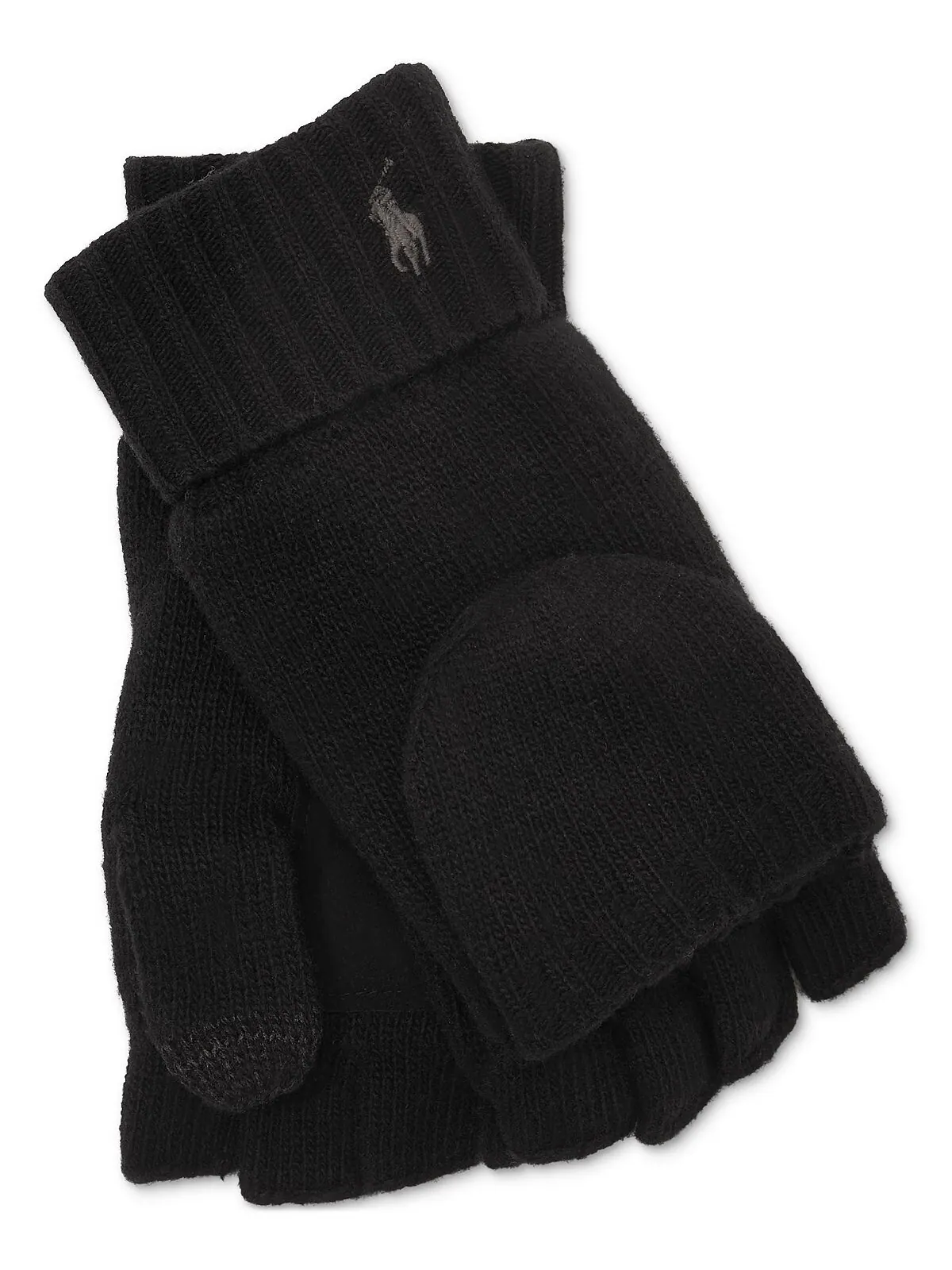 Мужские перчатки-трансформеры из мериноса Polo Ralph Lauren