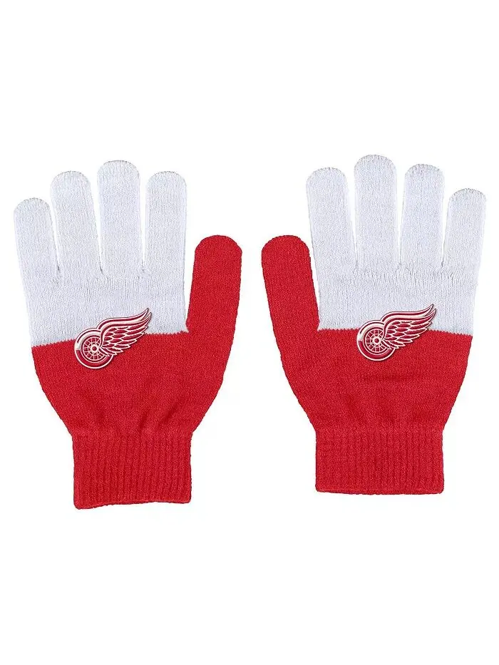 Женские перчатки Detroit Red Wings Color-Block WEAR by Erin Andrews