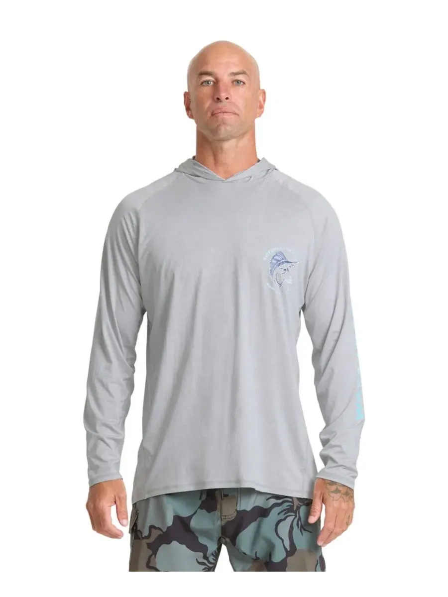 Мужская рашгарда с капюшоном Quiksilver Waterman