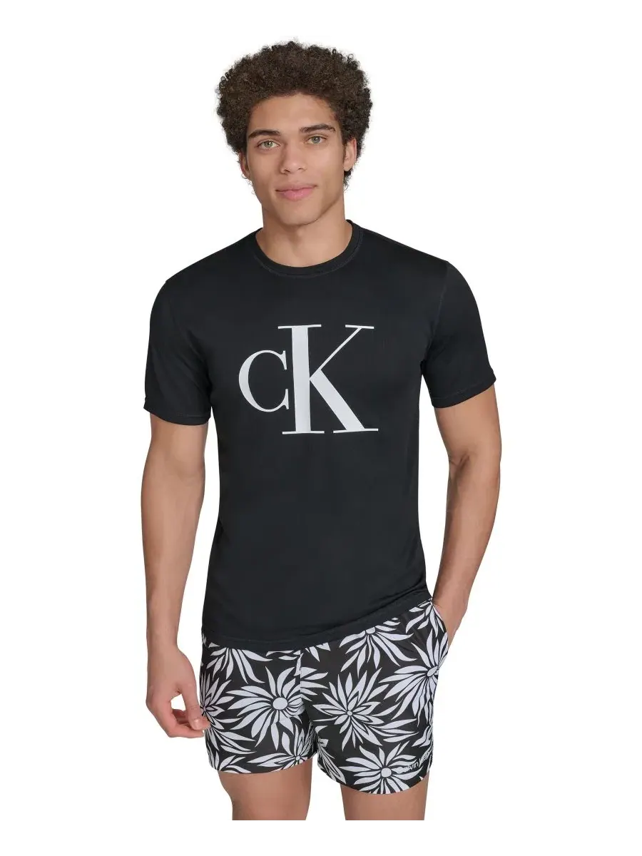 Рашгард с монограммой Calvin Klein