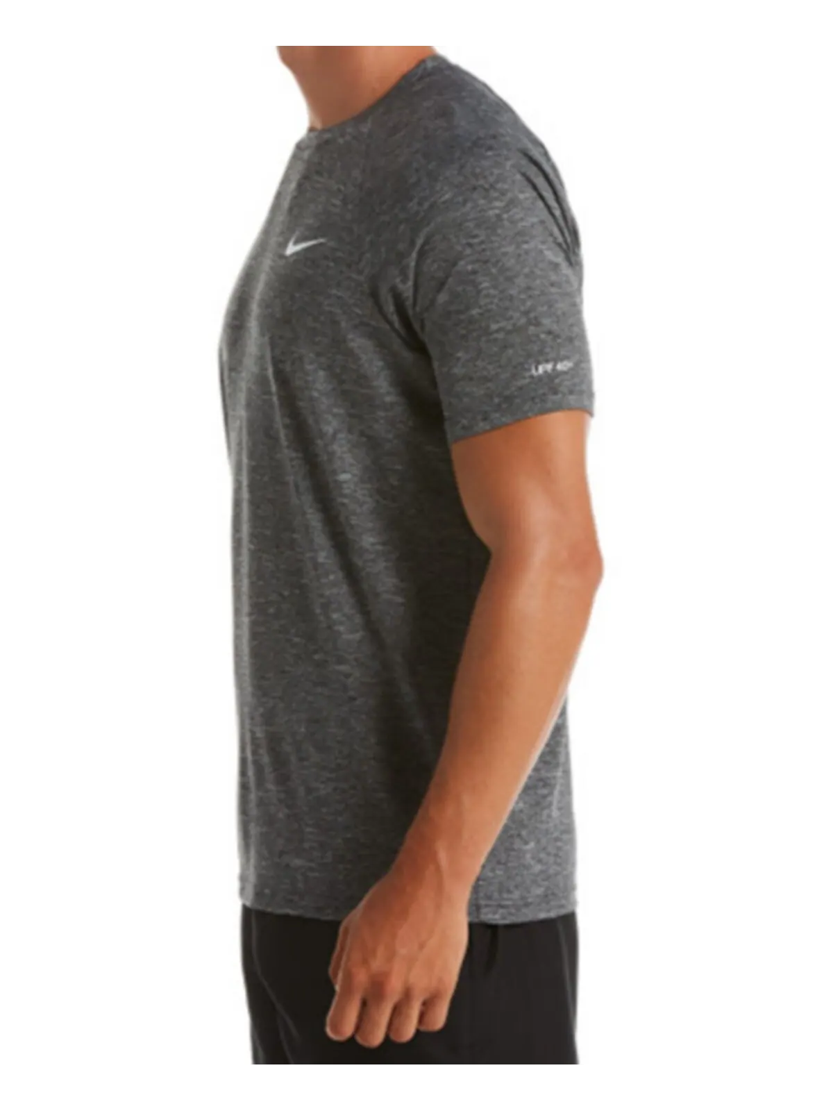Мужской рашгард hydroguard dri-fit stretch upf 40+ heather rash guard Nike — 7