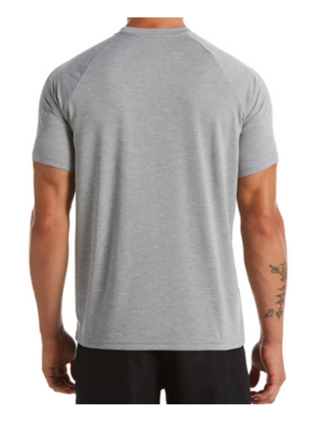 Футболка Nike Hydroguard Dri-fit Stretch UPF 40+ Heather Rash Guard — 5