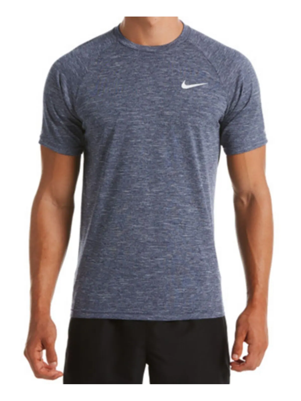 Футболка Nike Hydroguard Dri-fit Stretch UPF 40+ Heather Rash Guard — 2