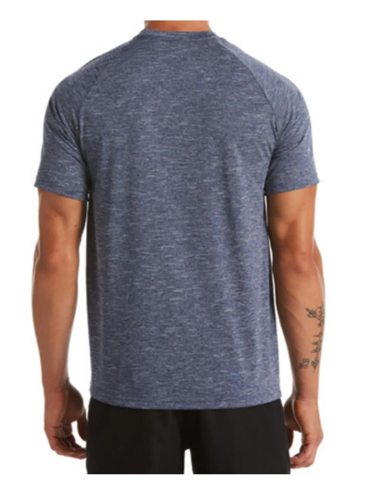Футболка Nike Hydroguard Dri-fit Stretch UPF 40+ Heather Rash Guard — 5