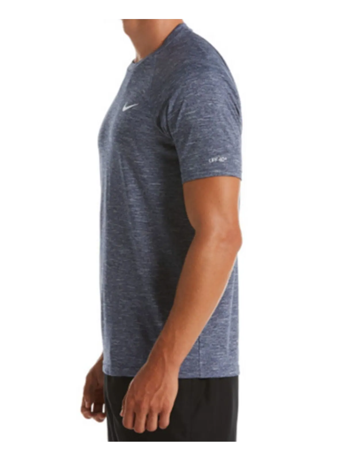 Футболка Nike Hydroguard Dri-fit Stretch UPF 40+ Heather Rash Guard — 6