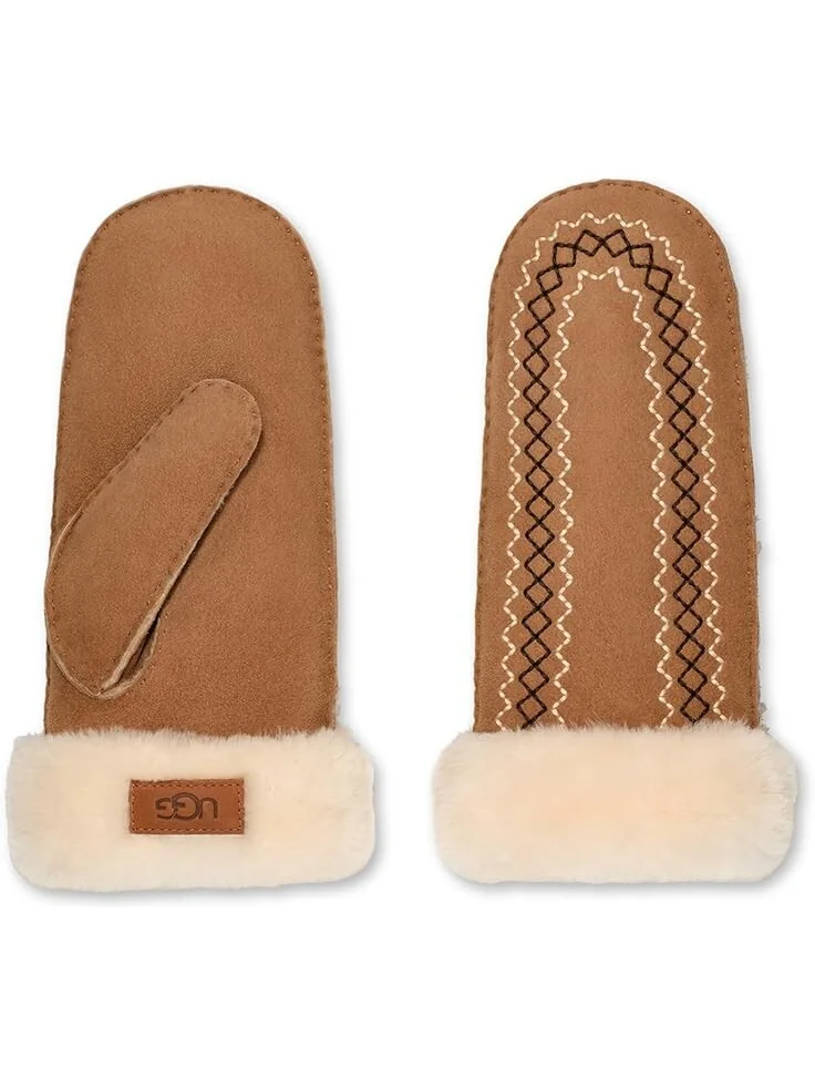 Перчатки UGG Atherson Embroidered Mitten — 1