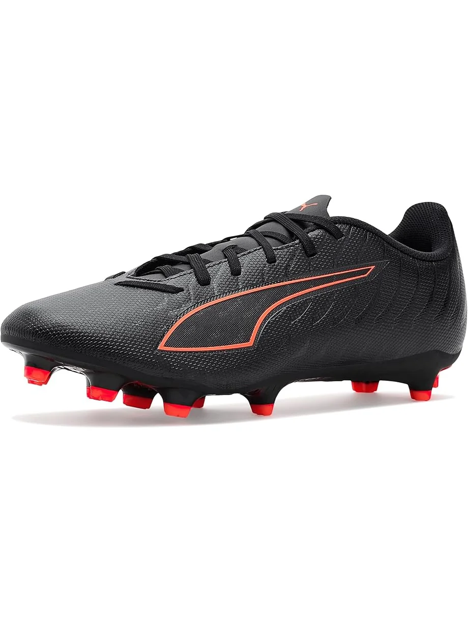 Мужские бутсы PUMA Ultra 6 Play Firm, Artificial Ground — изображение 1 из 7, черный/красный