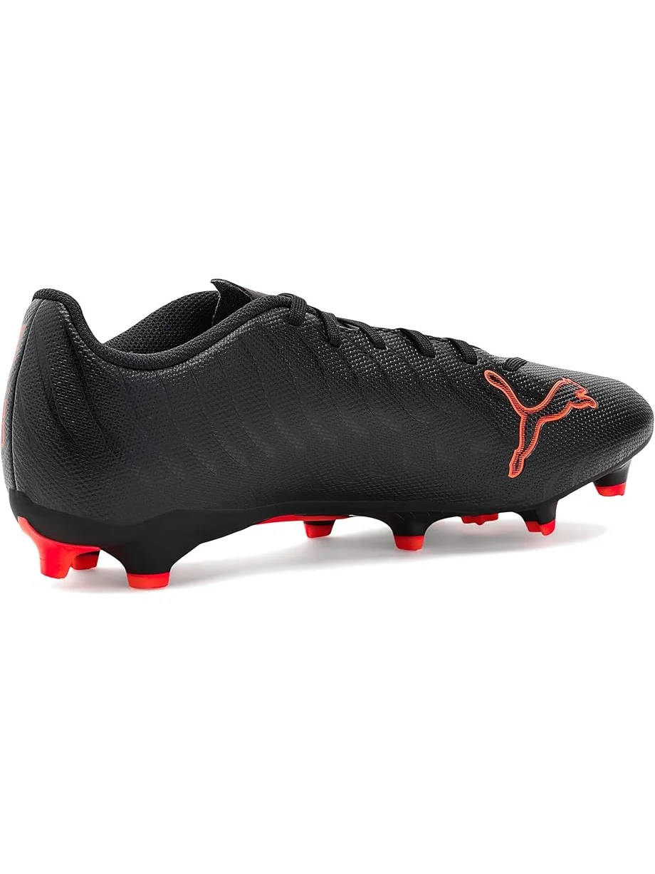 Мужские бутсы PUMA Ultra 6 Play Firm, Artificial Ground — изображение 3 из 7, черный/красный