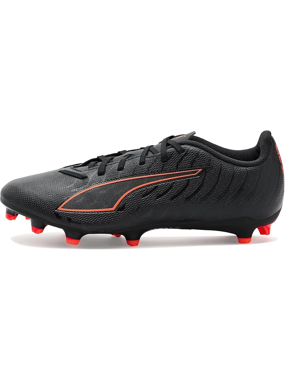 Мужские бутсы PUMA Ultra 6 Play Firm, Artificial Ground — изображение 4 из 7, черный/красный