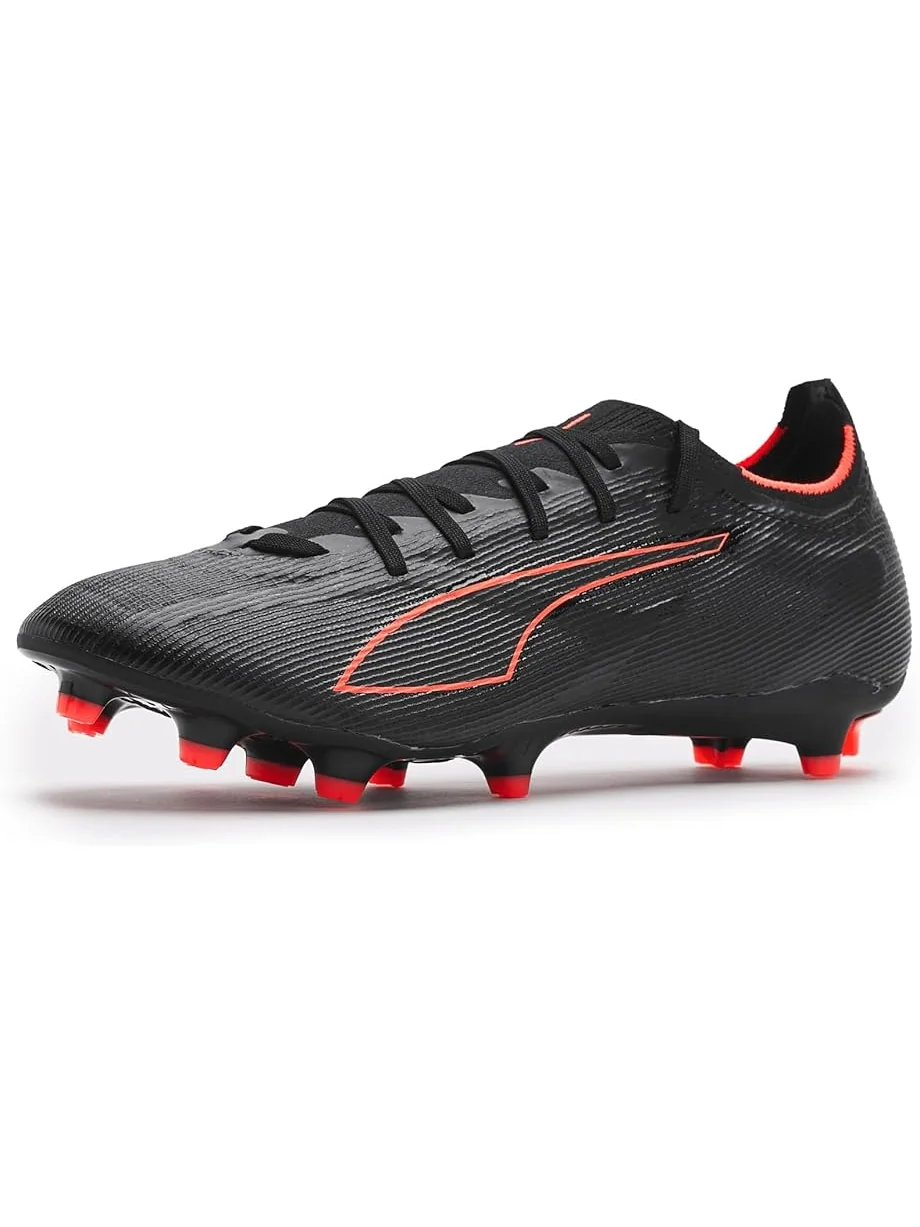 Мужские бутсы PUMA Ultra 6 Match Firm, Artificial Ground — изображение 1 из 7, черный/красный