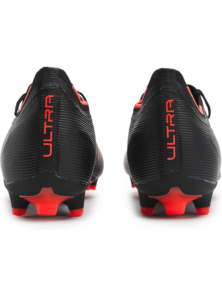 Мужские бутсы PUMA Ultra 6 Match Firm, Artificial Ground — изображение 7 из 7, черный/красный
