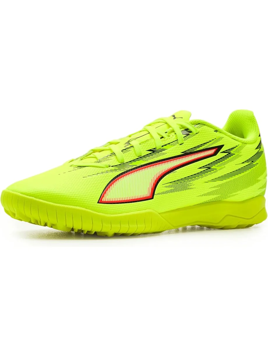 Мужские бутсы для футбола на искусственном покрытии PUMA Ultra 6 Play Turf — изображение 1 из 7, желтый/черный/красный