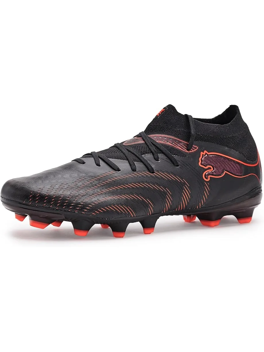 Мужские бутсы PUMA Future 9 Pro Firm Artificial Ground — изображение 1 из 7, черный/красный/серый