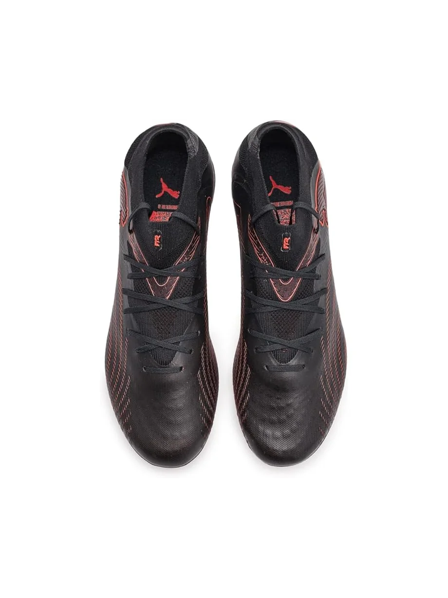 Мужские бутсы PUMA Future 9 Pro Firm Artificial Ground — изображение 2 из 7, черный/красный/серый