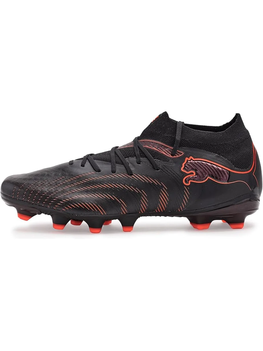 Мужские бутсы PUMA Future 9 Pro Firm Artificial Ground — изображение 4 из 7, черный/красный/серый
