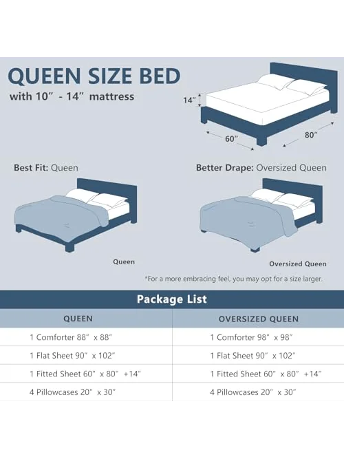 CozyLux комплект постельного белья Queen — изображение 6 из 6, черный
