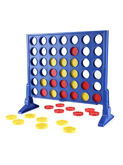 Hasbro Connect 4 — стратегическая настольная игра — изображение 2 из 6, разноцветный
