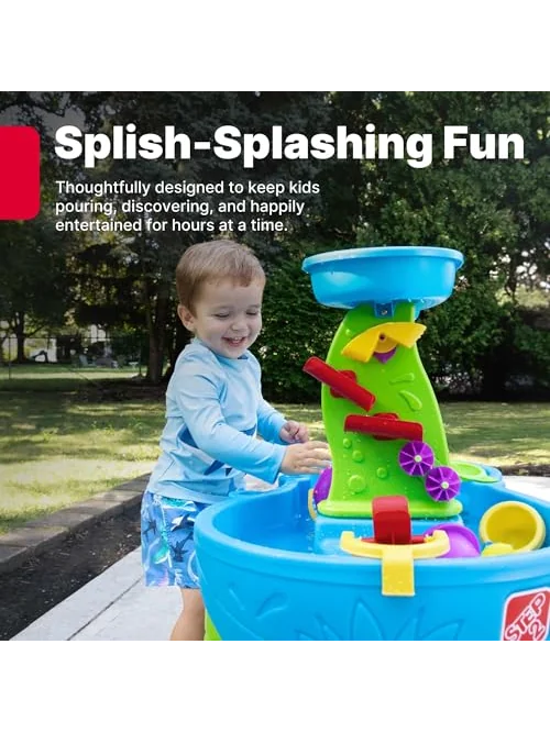 Step2 Rain Showers Splash Pond — водный игровой стол — изображение 2 из 6, разноцветный