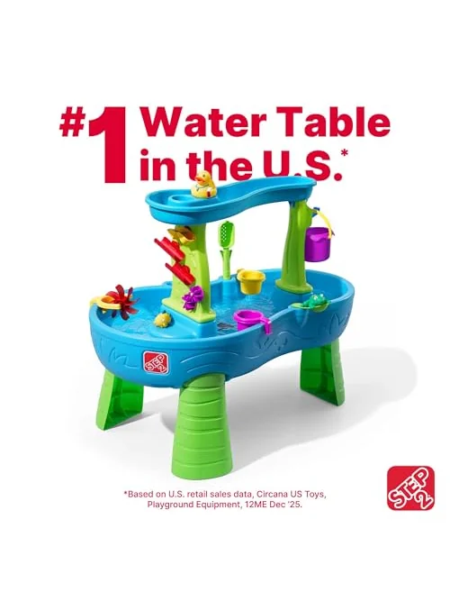 Step2 Rain Showers Splash Pond — водный игровой стол — изображение 3 из 6, разноцветный