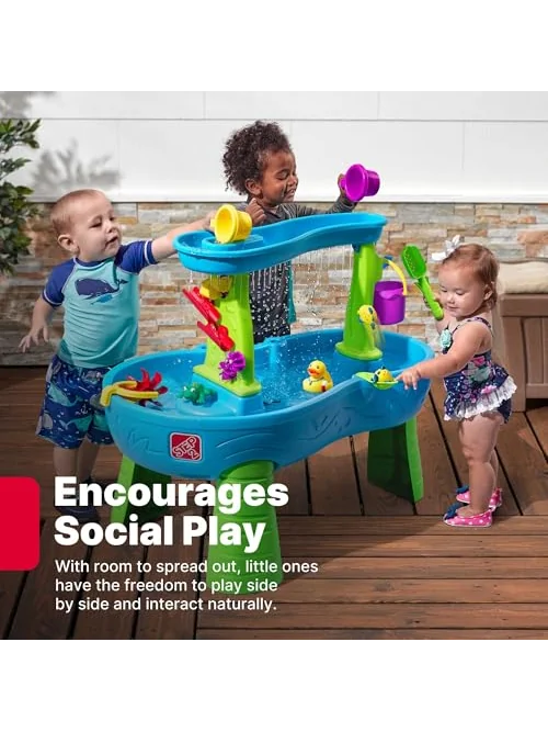 Step2 Rain Showers Splash Pond — водный игровой стол — изображение 5 из 6, разноцветный