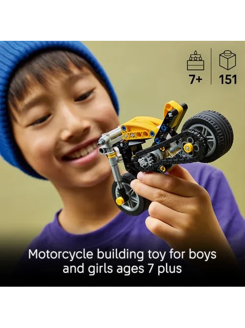 LEGO Technic Жёлтый мотоцикл — изображение 2 из 6, мультиколор