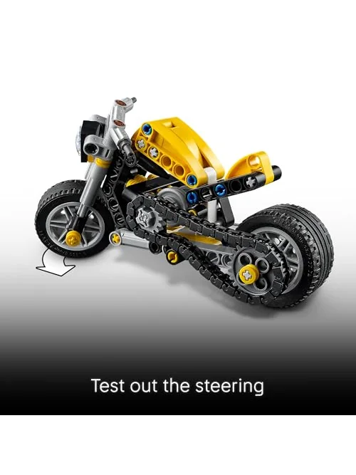 LEGO Technic Жёлтый мотоцикл — изображение 3 из 6, мультиколор