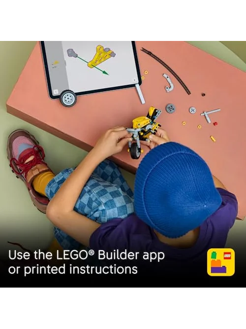 LEGO Technic Жёлтый мотоцикл — изображение 6 из 6, мультиколор