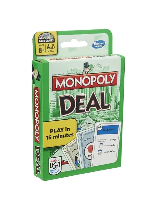 Monopoly Deal карточная игра — изображение 2 из 5, зелёный