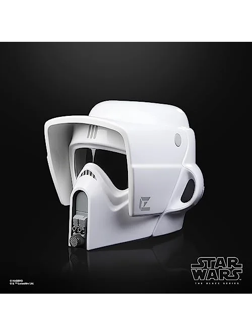 STAR WARS The Black Series шлем скаутского тройпера премиум — изображение 3 из 6, белый