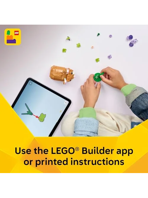 LEGO Creator 3 в 1 Милый хомяк с цветком — 6