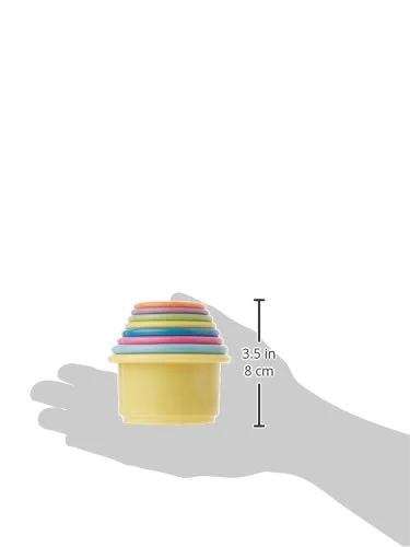The First Years Stack & Count — стаканчики-пирамидка — изображение 8 из 8, разноцветный