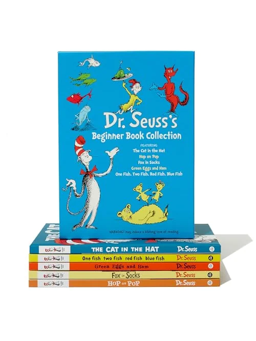 Dr. Seuss — коллекция детских книг — изображение 1 из 7, разноцветный