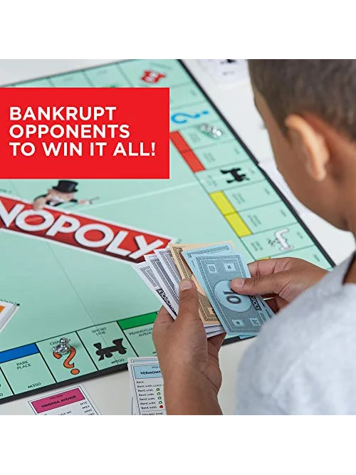 Monopoly — настольная игра с выбором токенов, от 2 до 6 игроков — изображение 4 из 6, разноцветный