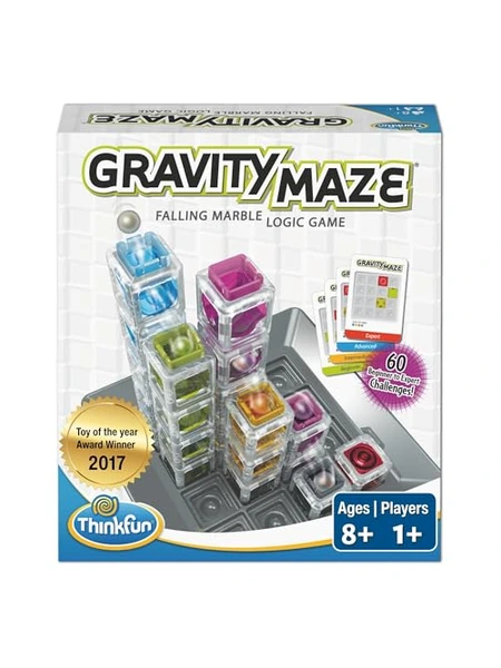 ThinkFun Gravity Maze, логическая игра с падающими шариками