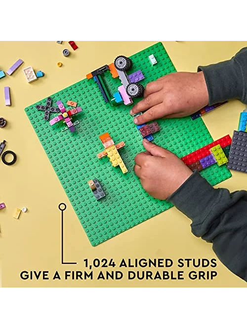 LEGO Classic Базовая пластина зелёная — 4