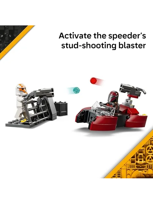 LEGO Star Wars боевой набор «Осада Мандалора» 75449, 116 деталей — изображение 3 из 6, разноцветный