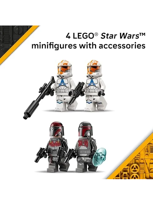 LEGO Star Wars боевой набор «Осада Мандалора» 75449, 116 деталей — изображение 5 из 6, разноцветный